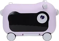 Asixxsix Kids Ride On Suitcase, PP ABS Multi Functional Large Capacity Airline Travel Suitcase com 2 Handle, Strap, Scooter Baggage for Children Travel, Boys Girls Ages 2-15 Years (PURPLE)