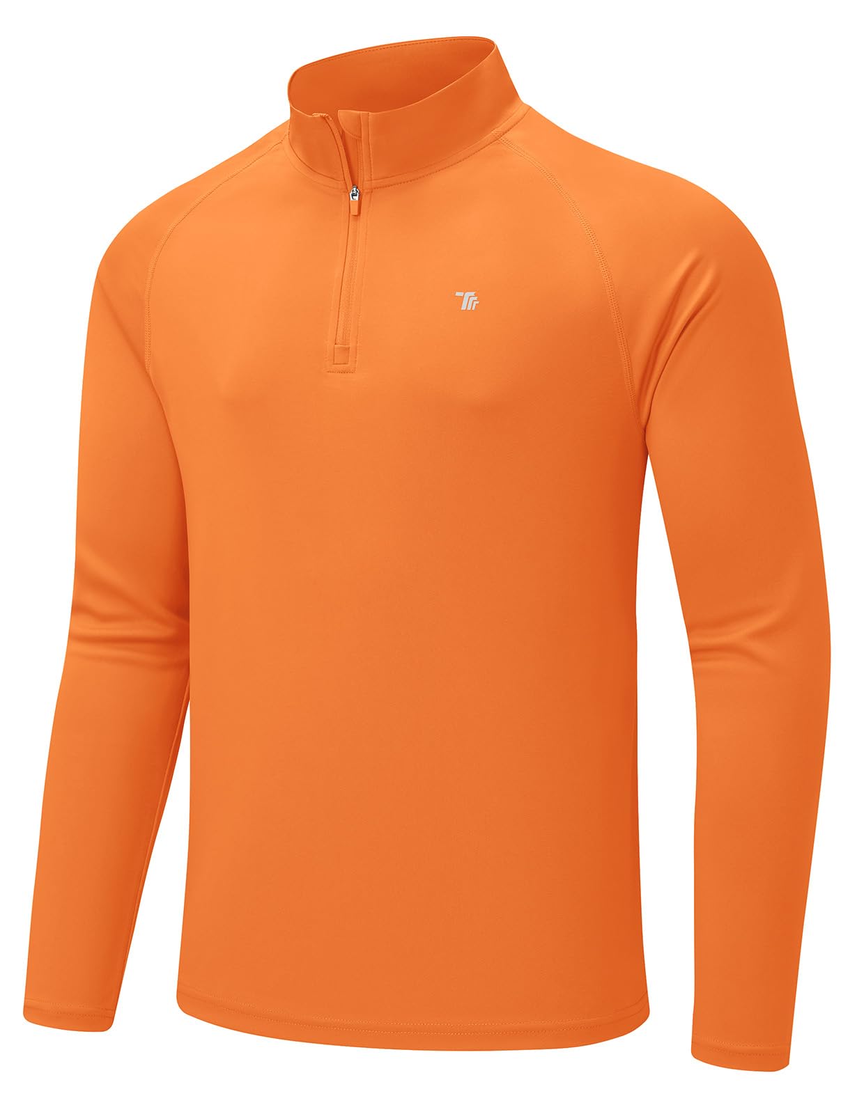 donhobo Herren Sportshirt Langarm UV Schutz Shirts mit 1/4 Zip | Atmungsaktiv, Schnelltrocknend, Outdoor Funktionsshirt, UPF 50+ Rashguard T-Shirt für Fitness Wandern Laufen Angeln