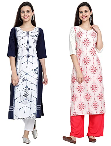 Image of Women's Crepe Regular Kurta