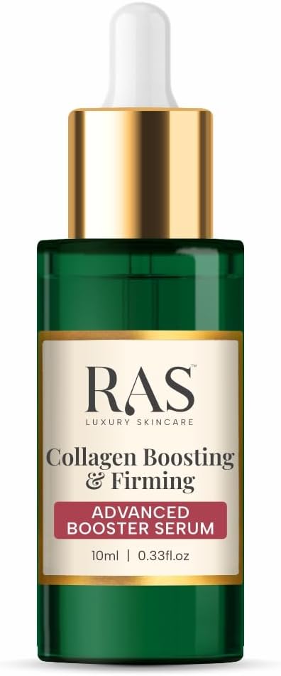 - Collagen Boosting & Firming Advanced Booster Serum for Collagen Production with 2% Copper Peptides, 2% Probiotics, 1% Octapeptides | Provides Intense Hydration & Elasticity, 10 ml