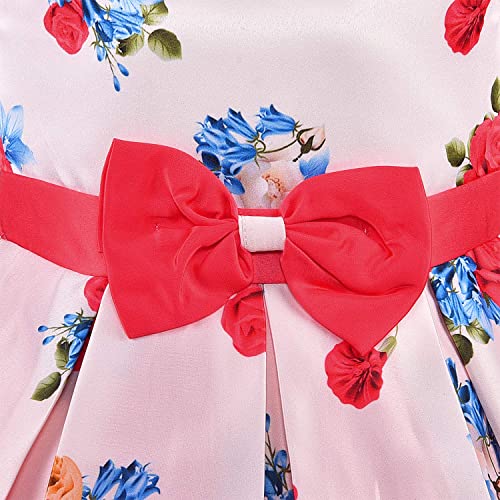 Image of Wish Karo Baby Girls Satin Frock Dress-(fe2803)
