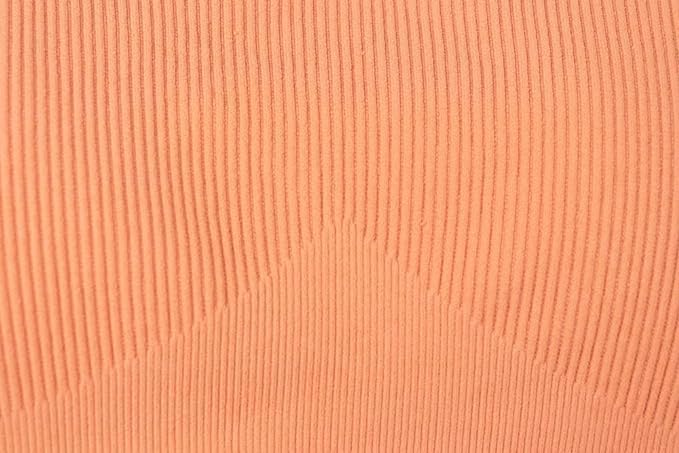 QINSEN Workout Sets for Women 2 Piece Seamless Ribbed Crop Tank High Waist Shorts Yoga Outfits - Image 5