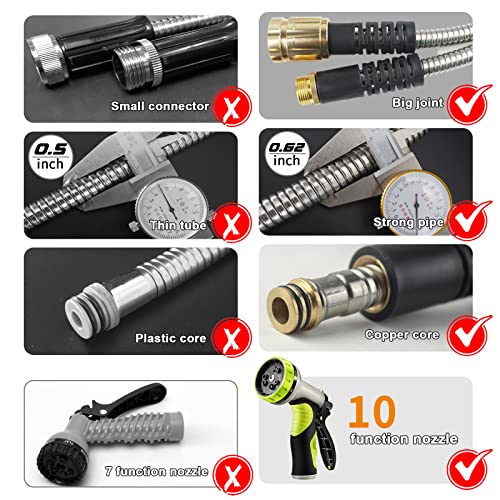 Relxitl-Garden-Hose-100ft-Stainless-Steel-Garden-Hose-Metal-Flexible-Water-Hose-with-Sprayer-for-Yard-Never-Kink-Tangle-Durable-and-Leak-Proof-Heavy-Duty-for-Outdoor-Use