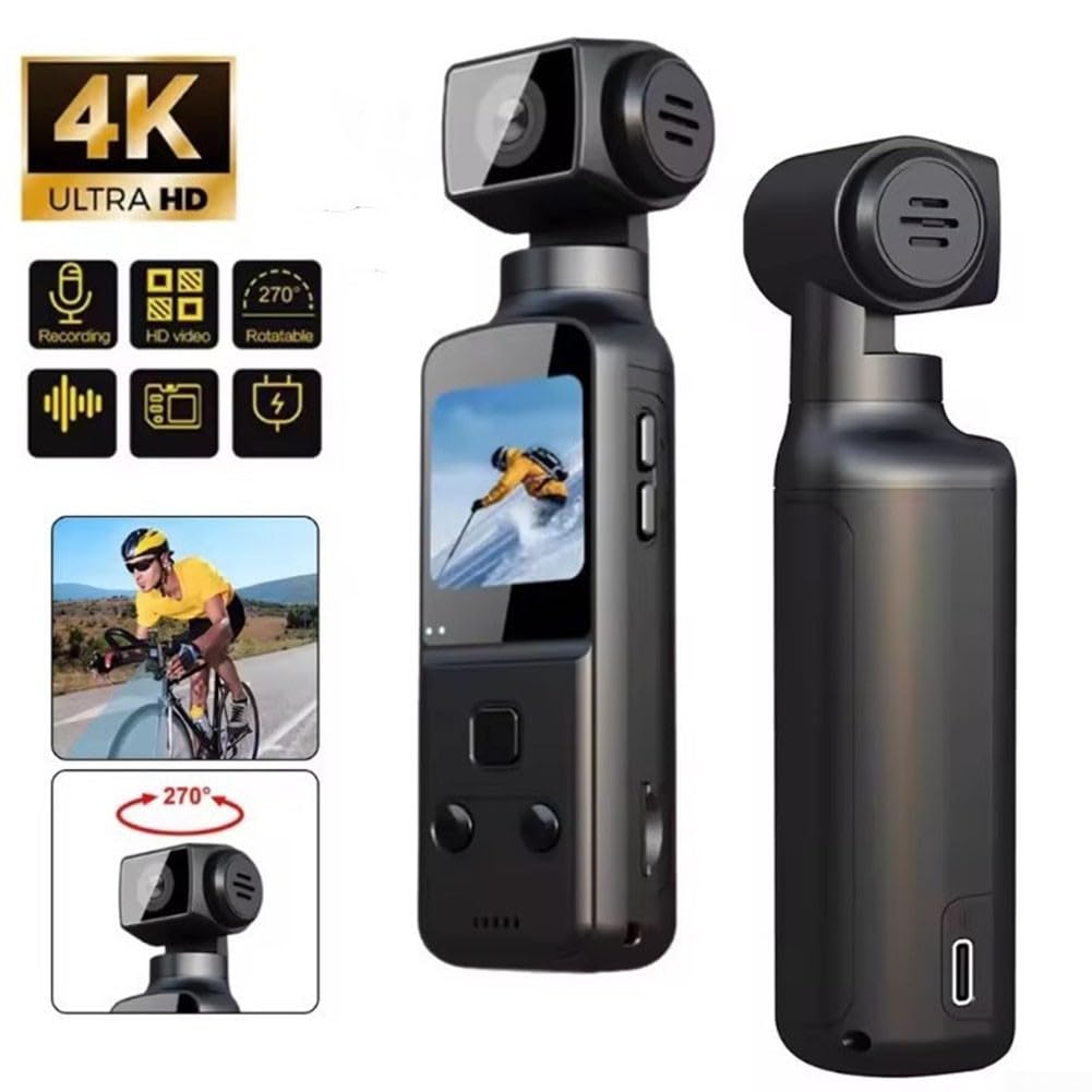 ABS per mini Action Cam 4K HD 270° ABS per mini Action Cam 4K