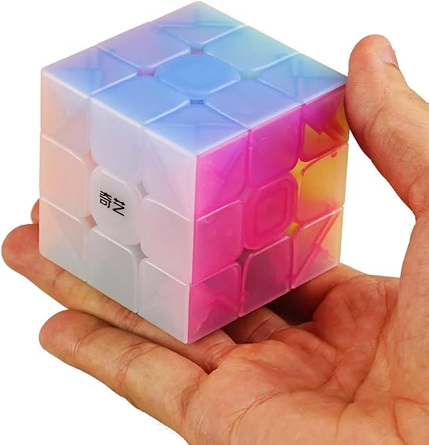 Gobus Warrior W 3x3x3 YongShi W Magic cube puzzle cube (Jelly Colour Stickerless)