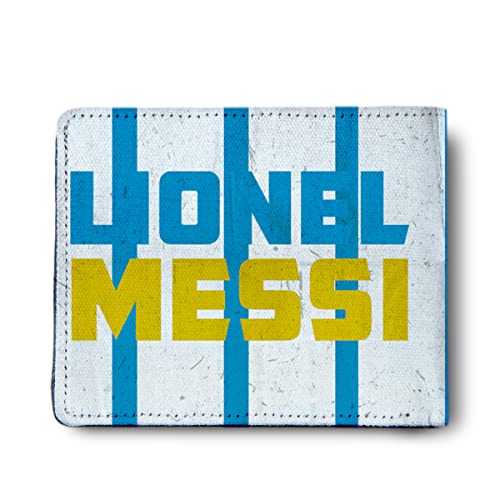 Lionel Messi Artwork Printed Pu Leather Wallet for Men's/Boy's, Lionel Messi Jersey, Casual2