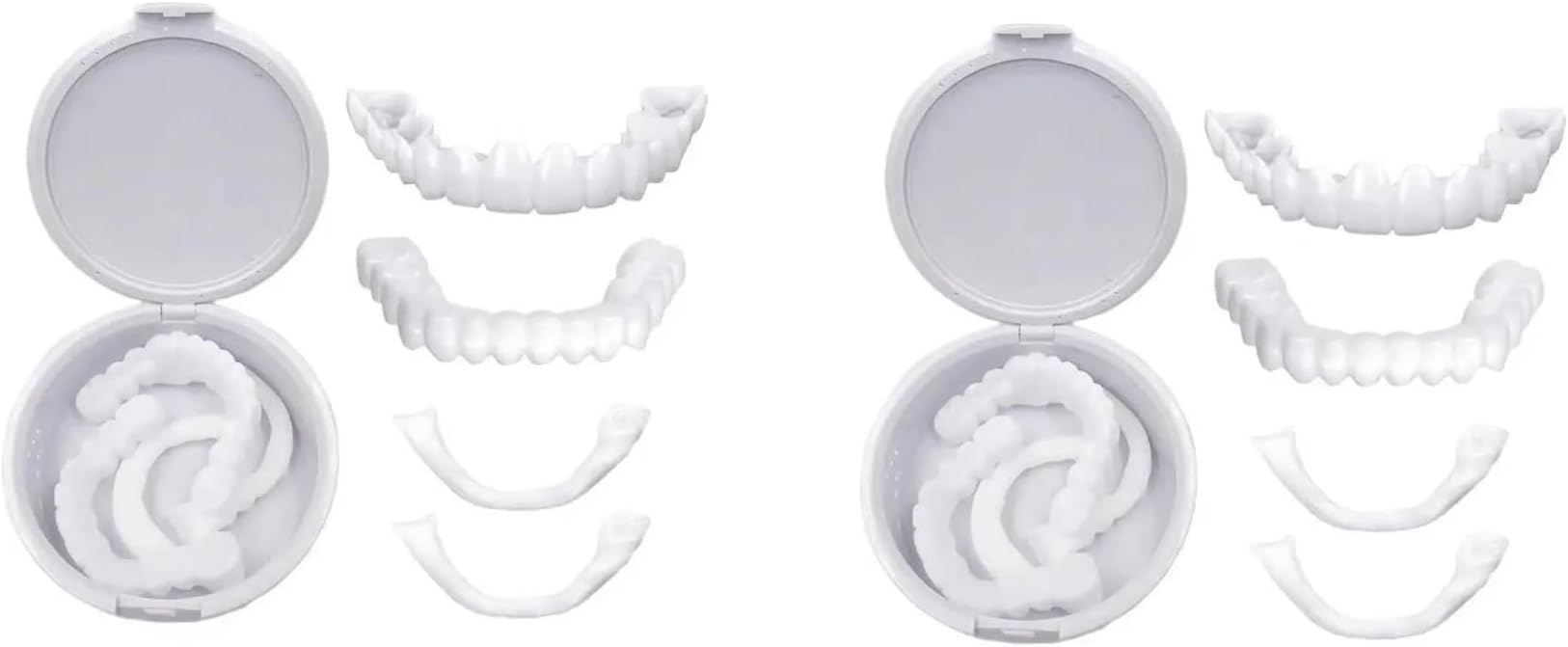 Instant Removable Teeth Cover | Heat-Fit Smile Enhancer | Reusable Natural Look Veneers for Men & Women