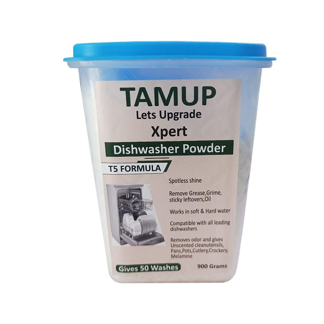 Tamup Xpert Dishwasher Detergent Powder2KG Spotless shine Compatible with all dishwashers
