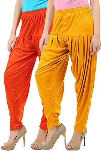 Image of Buy That Trendz Patiala Salwar for Women Relaxed Fit Viscose Patiyala Salwar Harem Bottom Pants