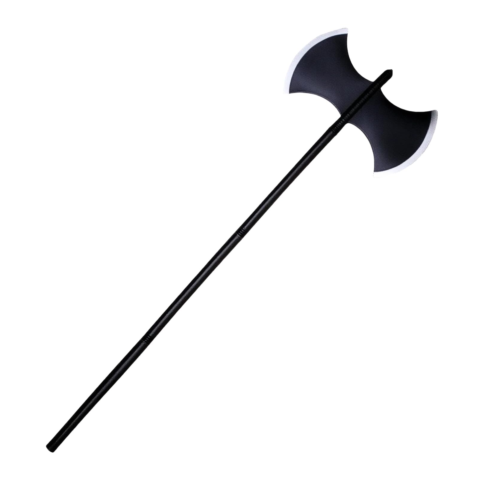Bohue Double Sided Axe Horror Halloween Medieval Viking Ax Costume Plastic Prop Modular Safety Toys for Cosplay Fancy Dress Accessory