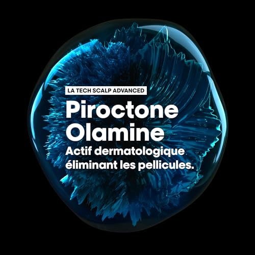 L'Oréal Professionnel, Shampoing Anti-Gras enrichi en AHA,-78% de Sébum et +24% de Volume, Soin Dermo-Purifiant pour Cuirs Chevelus & Cheveux Gras, Sans Silicone, 500ml