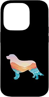 Great Pyrénées Nature Randonnée Chien Sunrise Adventure Coque pour iPhone 14 Pro