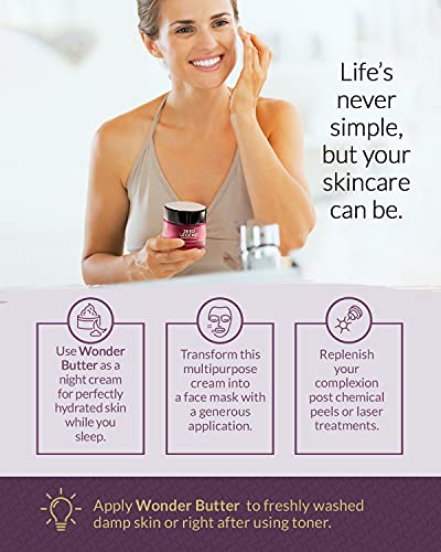 Seed Legend Wonder Butter - Healing, Hydrating Face Moisturizer With Saponin For Dry And Sensitive Skin, All In One Natural Skin Care Facial, Eye Cream, Nourishing Leave-On Mask For Various Types Of Problematic Skin #TOP5