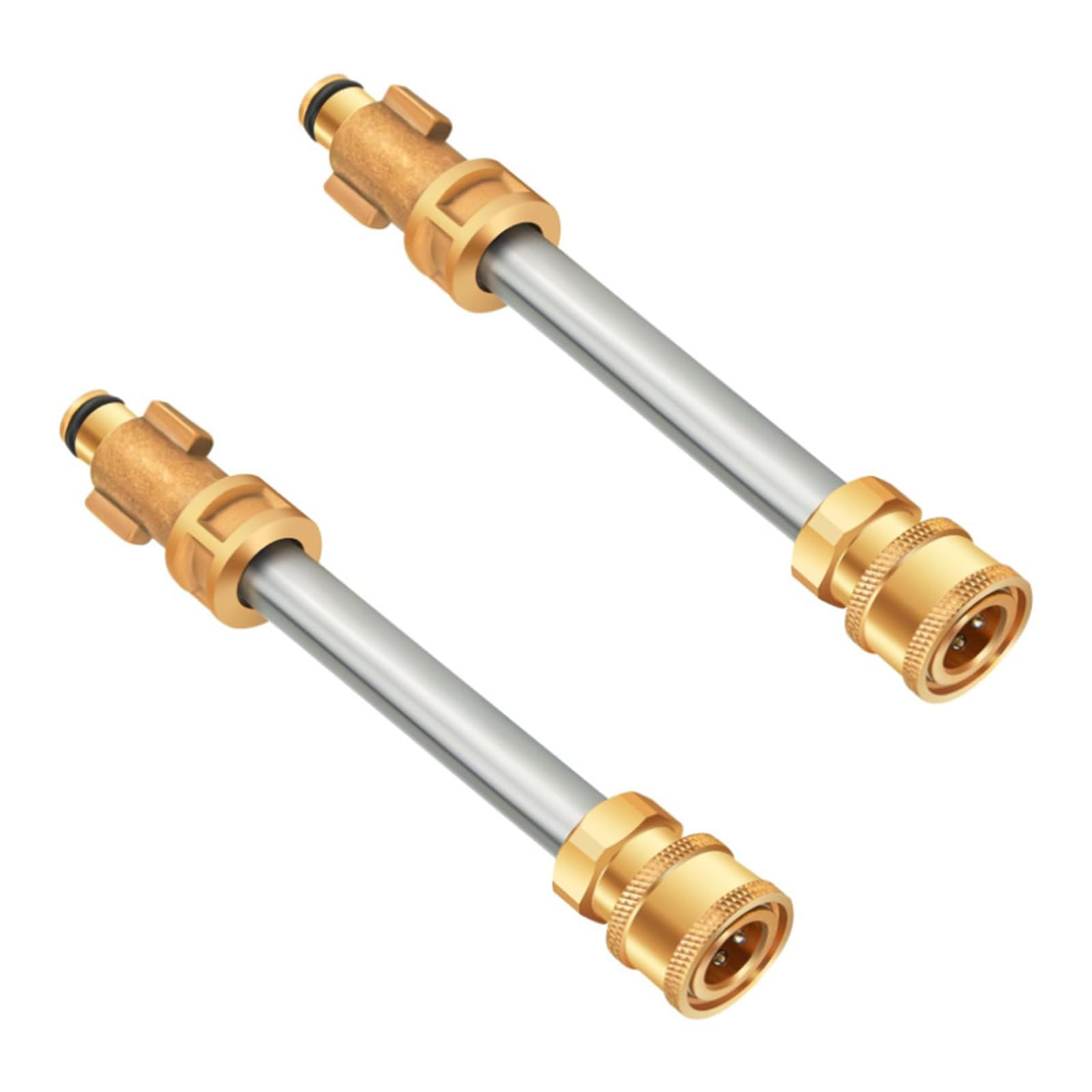 Msioytog Women's Multicolor 2 Pack Pressure Washer Nozzle Repairing Nozzle Pressure Washer Wand Adapter Repair Part Suitable For Efficient Cleaning Wash Replacement