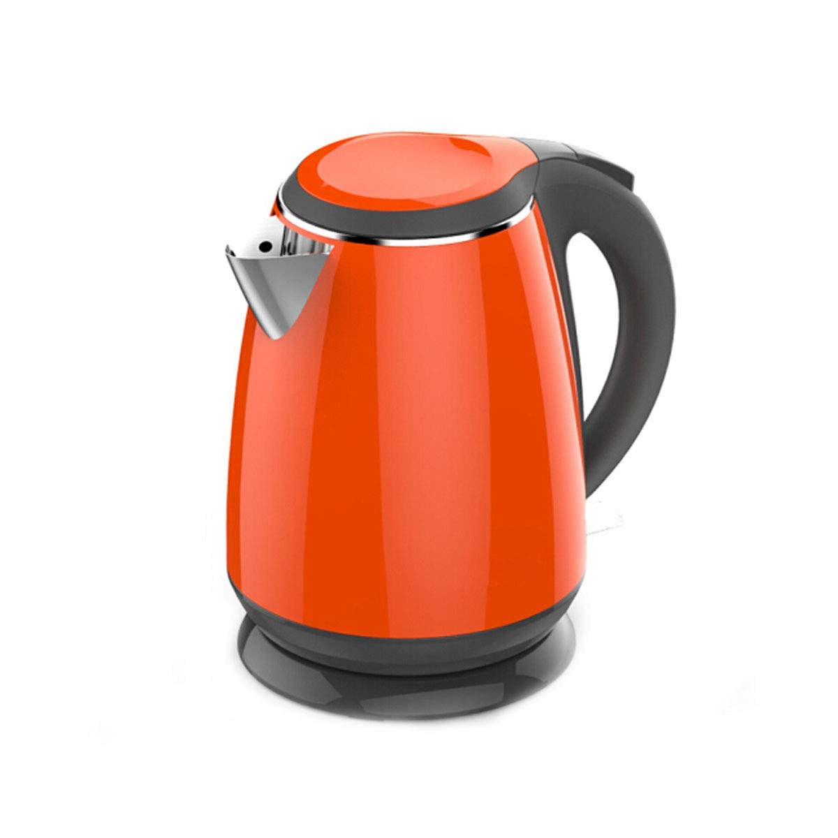 HODAGES Anti-scalding Electric Kettle,1.5L,Orange,stainless Steel,heat Preservation,With Anti-scalding Handle,Applicable Voltage:110V~220V multi-function kettle,(Color:Orange) (Orange)