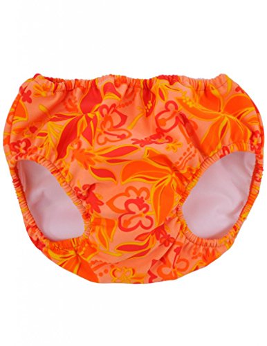 Tuga Girl's Reusable Swim Diapers, UPF 50+ Sun Protection Swimsuit