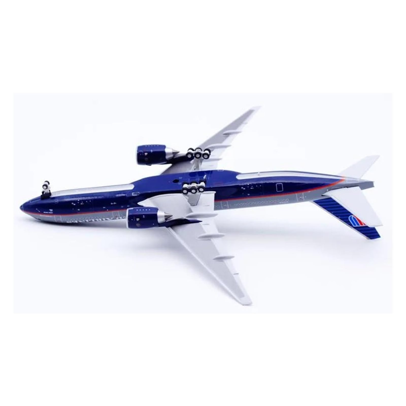 Skala samolotu 1:400 dla United Airlines Boeing B777-200 Model samolotu Diecast Alloy Model samolotu Model samolotu pasażerskiego Model nadaje się do wyświetlania