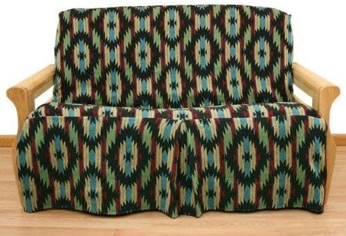 Little Joe Skirted Southwest Futon Slipcover Full 624