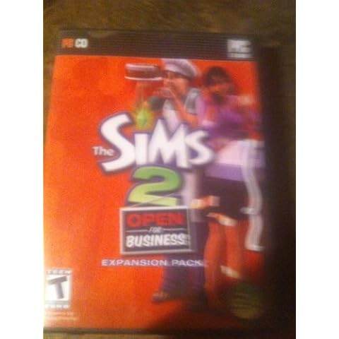 The Sims 2: Open for Business Expansion Cover