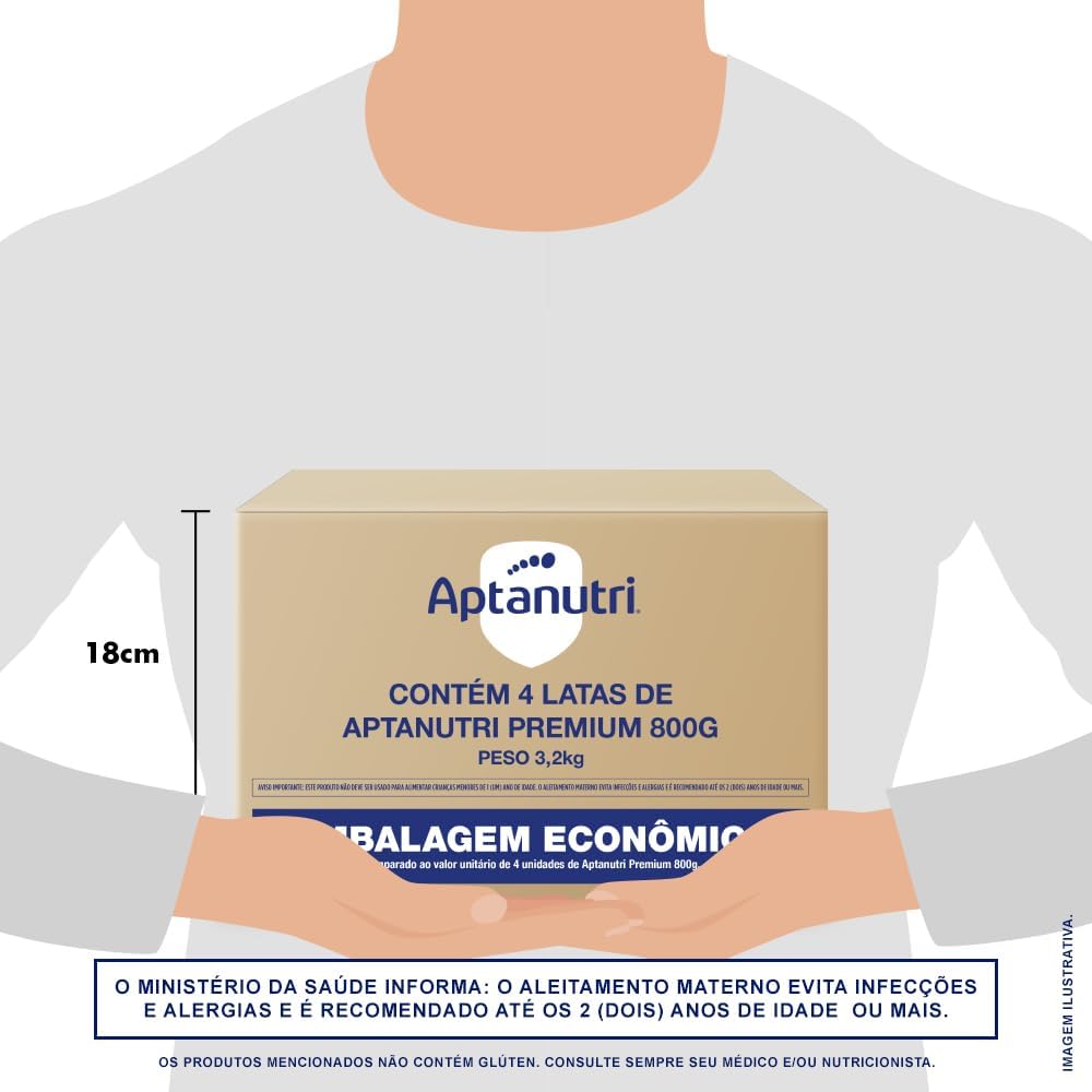 Aptanutri 3 Premium - 4 Unidades 800G (3,2Kg) É Bom? Leia Isso 4 51Lvyp3Dfql. Ac Sl1000