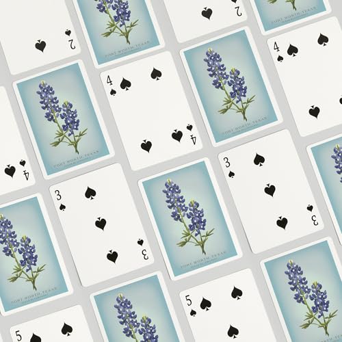 Lantern Press Baraja de Cartas Póker Bluebonnet 52 Unidades miniatura 4
