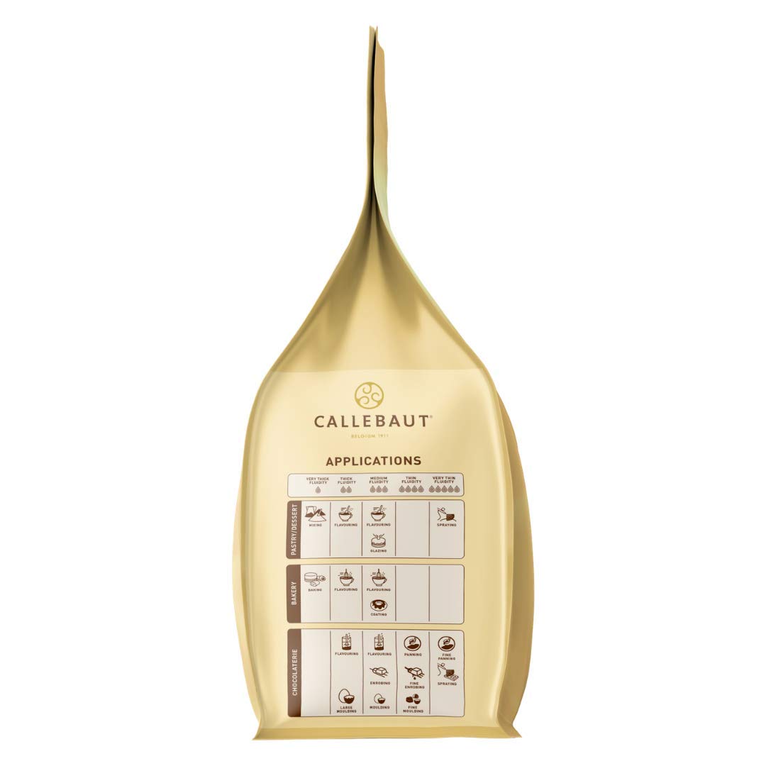 Callebaut W2 28% gocce di Cioccolato Bianco (callets) 2.5kg
