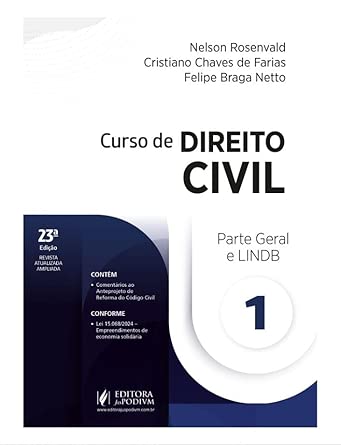 Curso de Direito Civil - V.1 - Parte Geral e Lindb (2025) : Cristiano ...