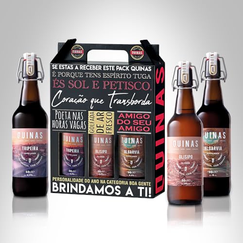 Cerveza Artesana, Kit Regalo, German Pilsner, Dark Lager, Doppelbock. Producto Gourmet, 3 Botella reutilizable y coleccionable de 50 Cl, Pack Artesanal
