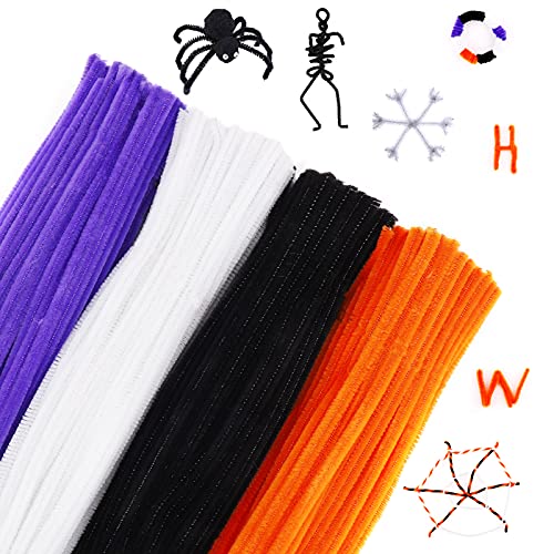 Cure Pipe KIMMAX Cure-pipe - Fil Chenille - Kit De Bricolage Multicolore Et Googly Eyes - Pour Enfants - Bricolage Et Décoration (Glitter Silver Pipe Cleaners