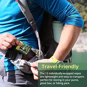 Natrapel Tick & Insect Repellent Wipes - Bug Spray with 20% Picaridin - Family Protection Against Mosquitoes, Ticks & More - Up to 12 Hours of Protection - 12 Wipes (3 Pack) Natrapel Tick & Insect Repellent Wipes – Bug Spray with 20% Picaridin – Family Protection Against Mosquitoes, Ticks & More – Up to 12 Hours of Protection – 12 Wipes (3 Pack)