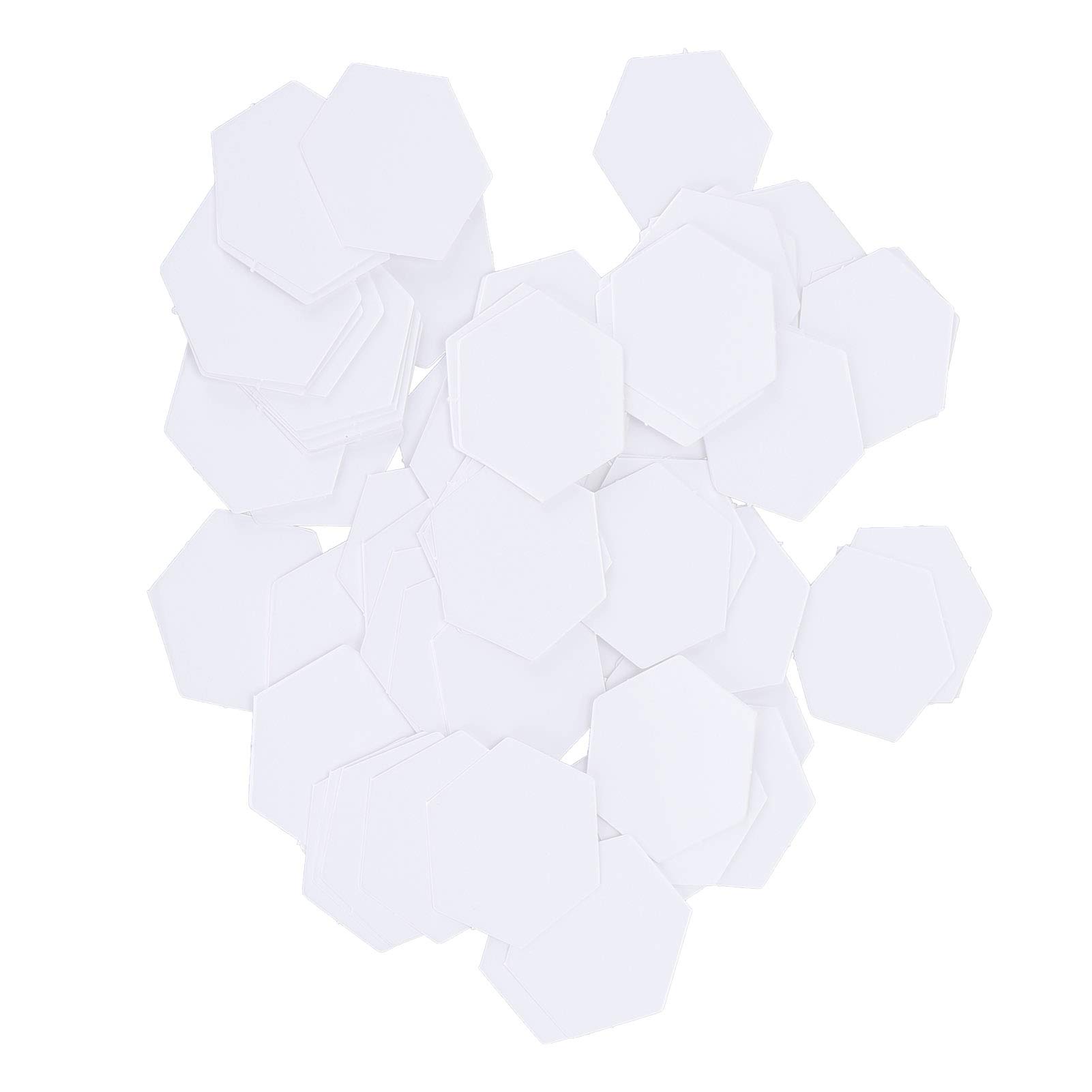 Herramienta de Manualidades de Plantilla de Trabajo de Parche Plantillas y Reglas de Patchwork Acolchado (hexagonal de 22 mm)