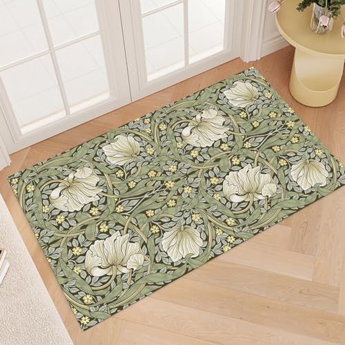Tapete decorativo vintage floral 24x36 pulgadas