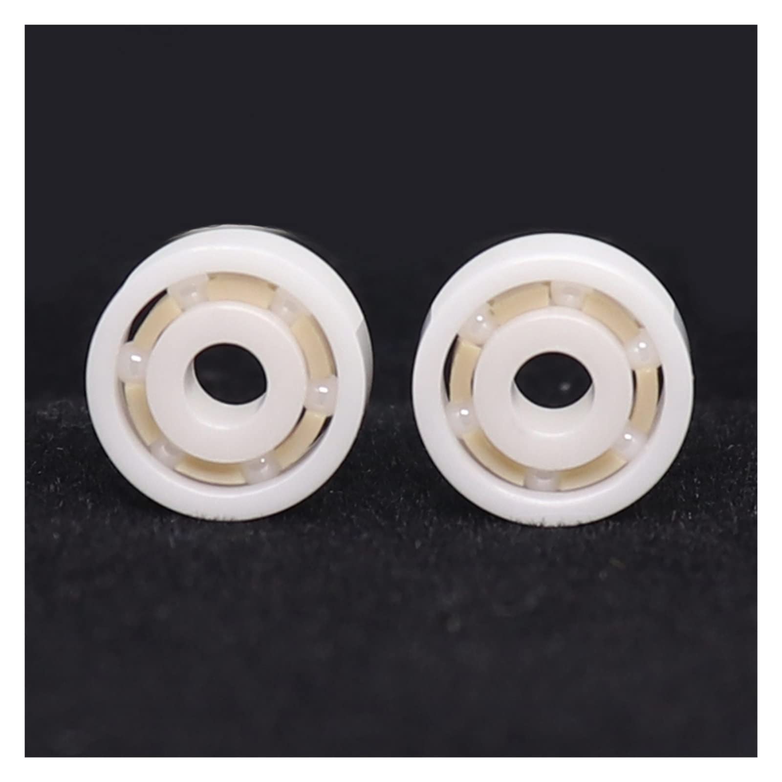JEEFUSE 2PCS MR62 Full ZrO2 Ceramic Ball Bearing 2x6x2.5MM ABEC-9 Zirconia Ceramic Ocean Fishing Reels Miniature Bearings (Diameter : 2Pcs)