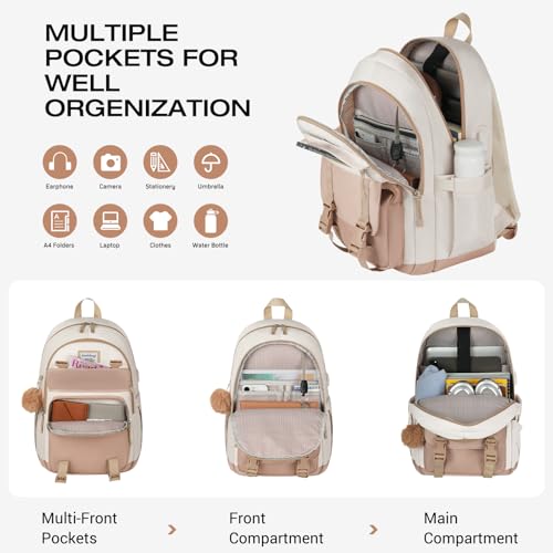 Image of kadilong School Backpack for Teen Girls,Laptop Backpacks for Women College Students Bookbag Middle School Back Pack Travel Mochilas Escolares Nina