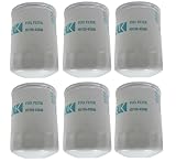 Chinpon Roc 6pcs HH16631-43560 Fuel Filter Compatible with Kubota V2203 V3307 Engine SVL75 SVL90
