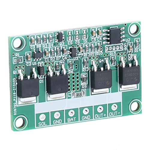 YWBL-WH Controlador de Lámpara Solar PCB Módulo de Control de Luz Solar 10A 3.2V a 18V 4 Modos de Iluminación Control de Luz Anti Reflujo para Luces de Advertencia Señales de Tráfico Sistemas de
