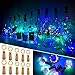 Produktbild Wein flaschen Licht mit Korken 10 Packeng 20 Led Lichterkette für Flasche Lichterketten Stimmungslichter Weinflasche Kupferdraht, Batteriebetriebene für DIY Partys, Weihnachten, Halloween(Mehrfarbig)