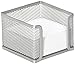 Osco MPH400 Mesh Memo Pad Holder - Silver