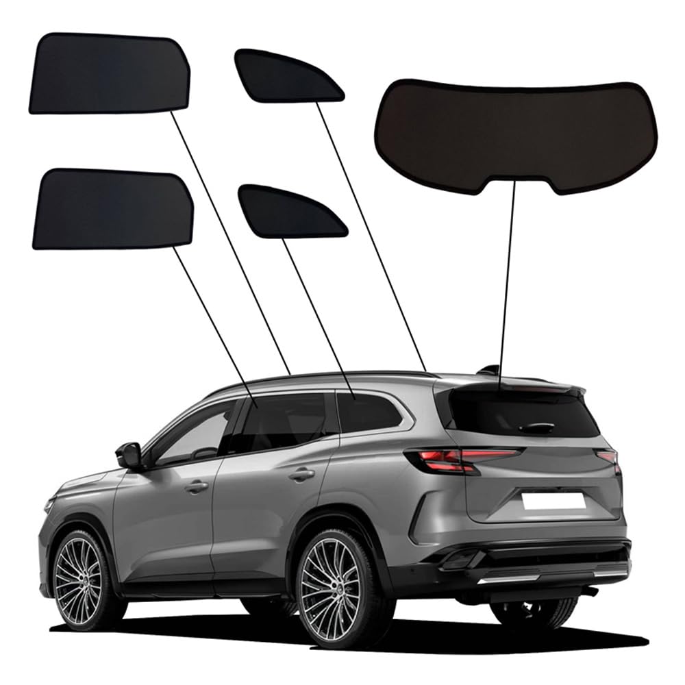SunClip Privacy & Sun protection compatible with Renault Espace VI 2023-