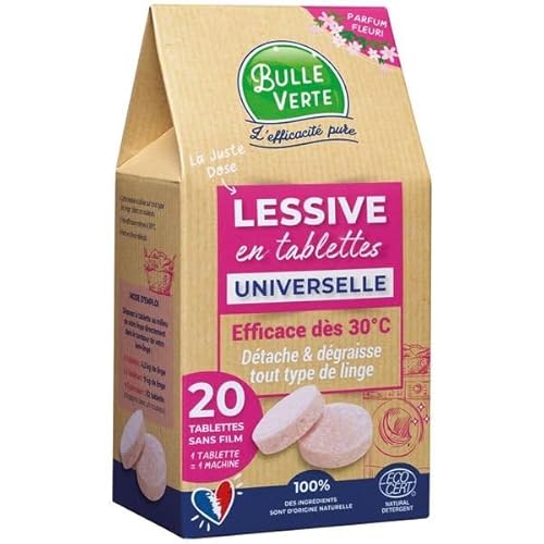 Lessive universelle 20 tablettes