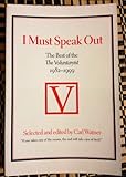 I Must Speak Out: The Best of The Voluntaryist 1982-1999