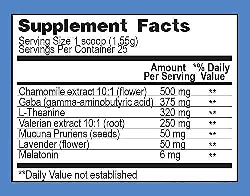 Miniatura 4 de Polvo para dormir, ayuda natural para dormir con raíz de valeriana, promueve el sueño natural y tranquilo, ayuda para dormir para adultos para apoyo