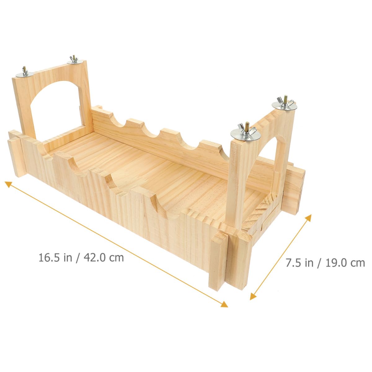 BETOOKY Hamsterkäfigbrücke für Kleintiere, Kletter und Laufübung