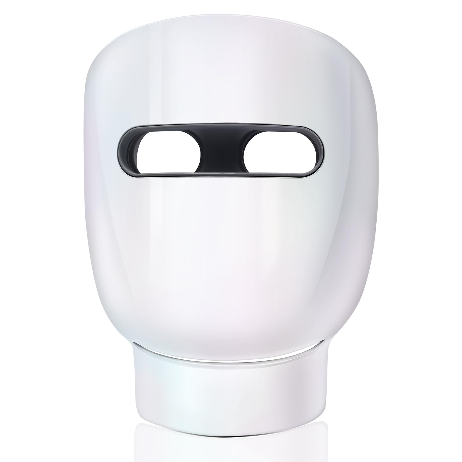 LED Face Neck Mask with Handheld Wand 8 Color Light Modes Wireless Lightweight Skin Care Firming Anti-Aging Wrinkle