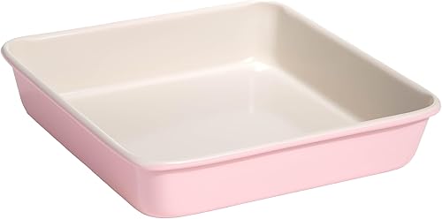 Vista 49 de Paris Hilton Colección de utensilios para hornear de acero al carbono antiadherente, molde redondo de 9 pulgadas, apto para lavavajillas, fabricado