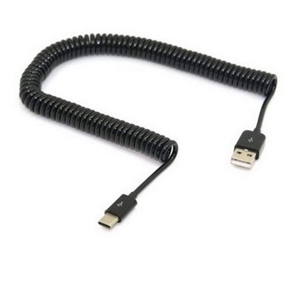 Amazon | Rosebe ばねUSB Cケーブル、スパイラルコイル状USB 2.0 オス