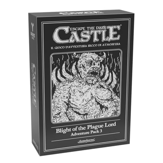Ghenos Games Escape the Dark Castle EXP 3 Blight of the Plague Lord Espansione in italiano