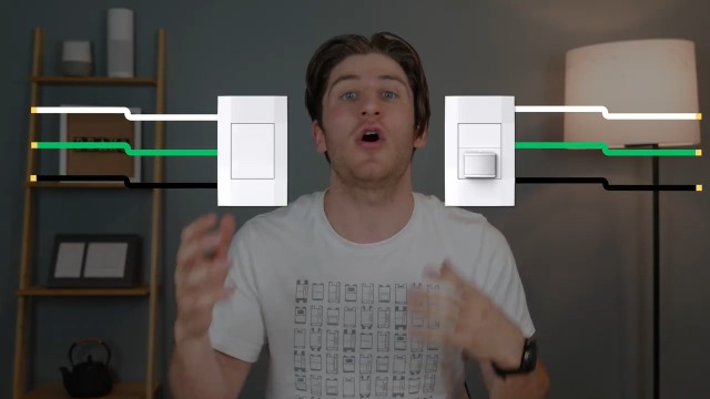 Image of Remote Smart Dimmer by Deako, 3-Way, 4-Way, Multi-Way, Rocker-Style Dimming, 2.4 GHz Wi-Fi, Remote App, Voice Control w /Alexa, Google Home, Neutral Wire and Master Smart Dimmer Required, White