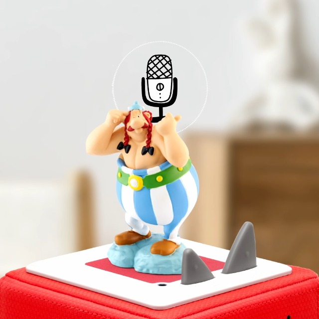 Tonies Statuetta Obelix Con Storia Audio “La Serpe D'Oro” – Personaggio Magnetico Per Toniebox, 39 Minuti, Dai 6 Anni
