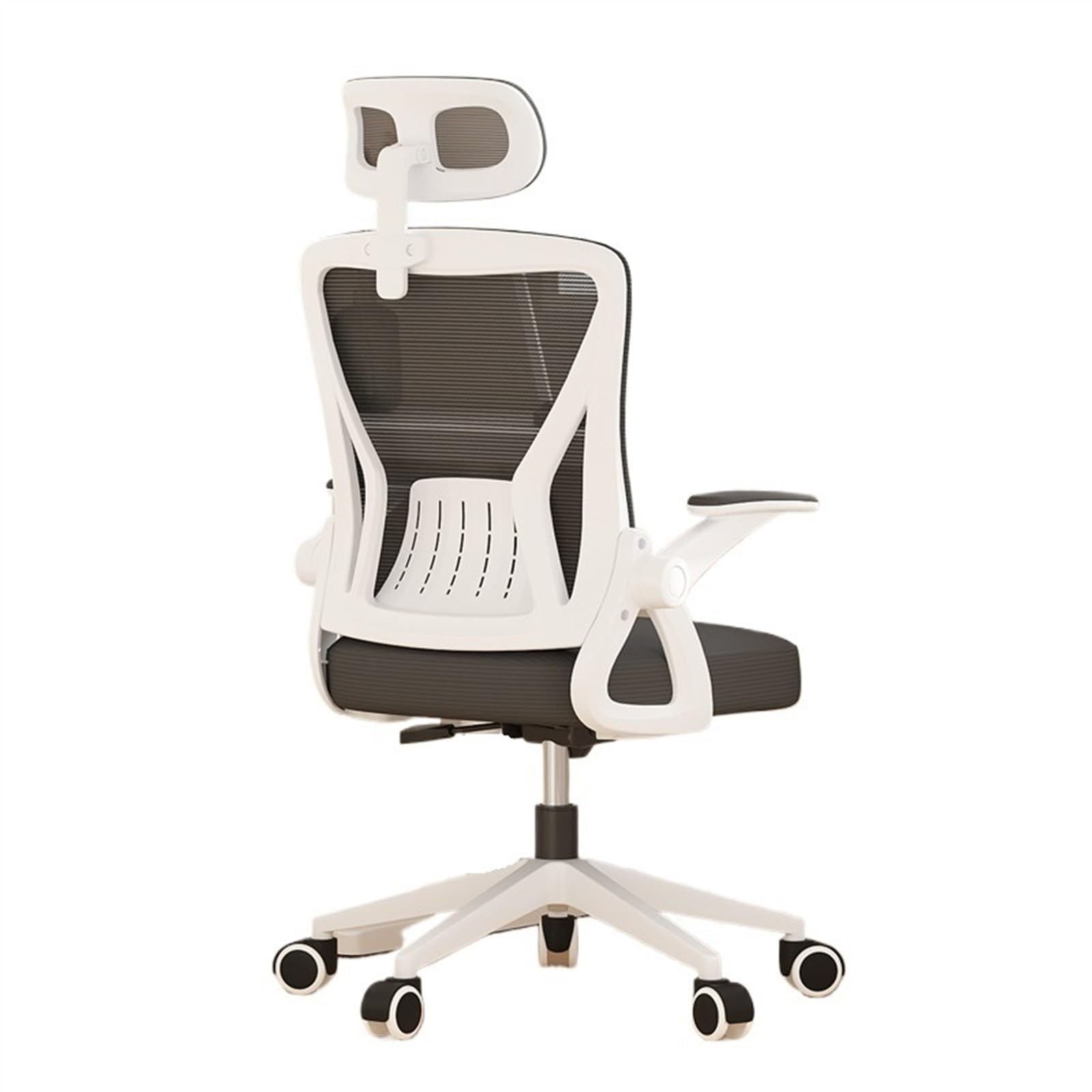 office chair high back desk chair with adjustable flip-up armrests and headrests, ergonomic mesh chair for office, swivel chair for computer gaming for hombr
